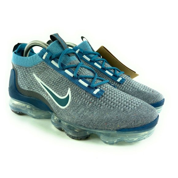 Nike Men\'s Air Vapormax 2021 Flyknit Riftblue Dark Teal Shoes DC9394-400 8-8.5 main image 8